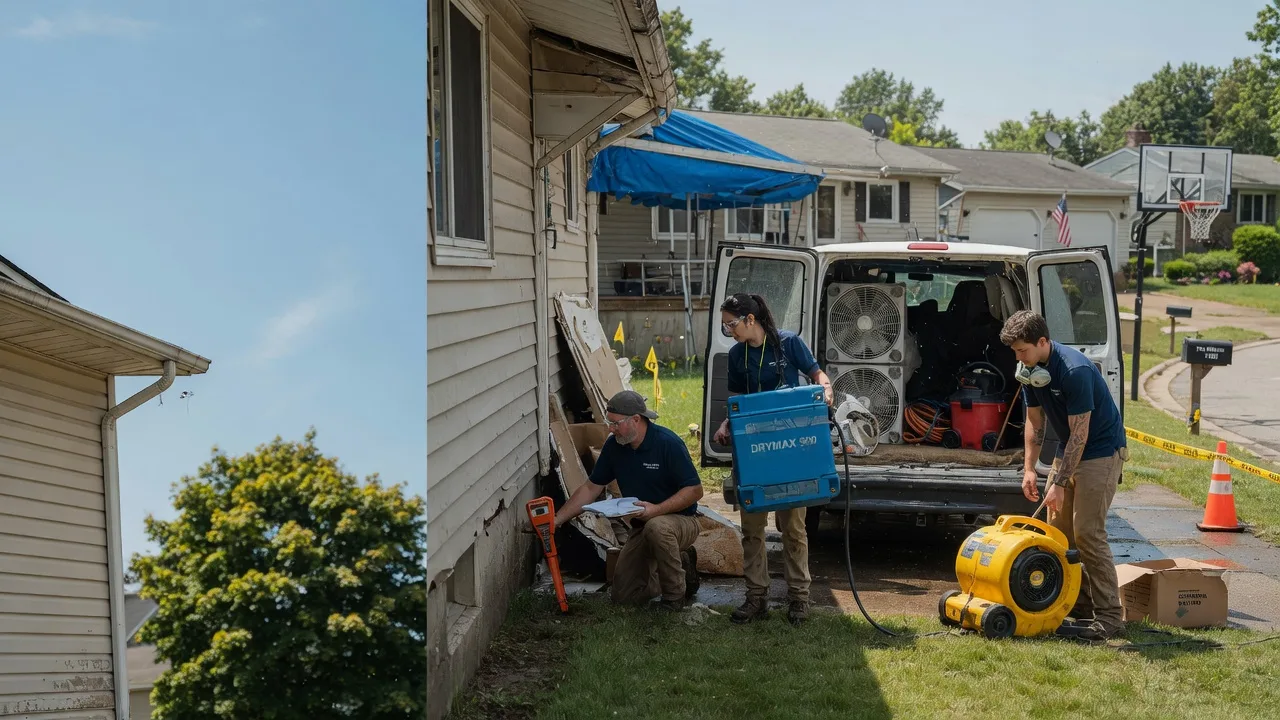 Ceiling Leak Cleanup in Canisteo, NY near me